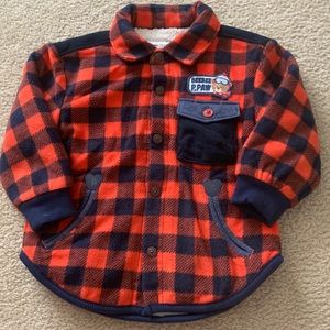 Paw Paw Plaid Sherpa Lined Jacket